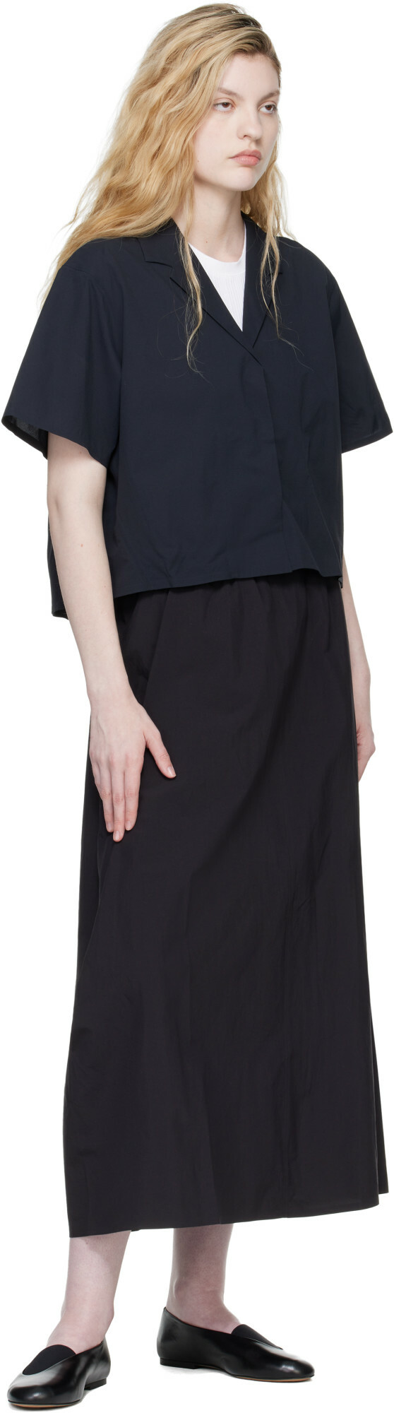 Veilance Black Diantric SS Shirt