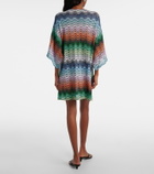 Missoni Wave lamé beach dress