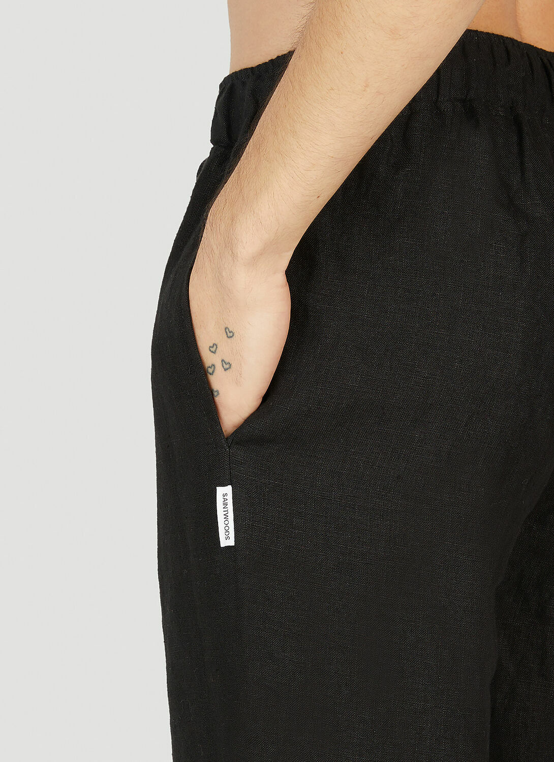 Saintwoods Logo Print Pyjama Pants