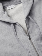 Sunspel - Cotton-Jersey Zip-Up Hoodie - Gray