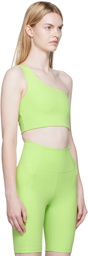 Girlfriend Collective Green Bianca Sport Bra