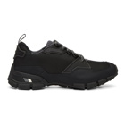 Prada Black Leather and Mesh Crossection Sneakers