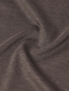 Altea - Cecil Lyocell and Cotton-Blend Jersey T-Shirt - Brown