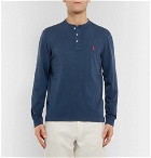 Polo Ralph Lauren - Cotton-Jersey Henley T-Shirt - Men - Navy