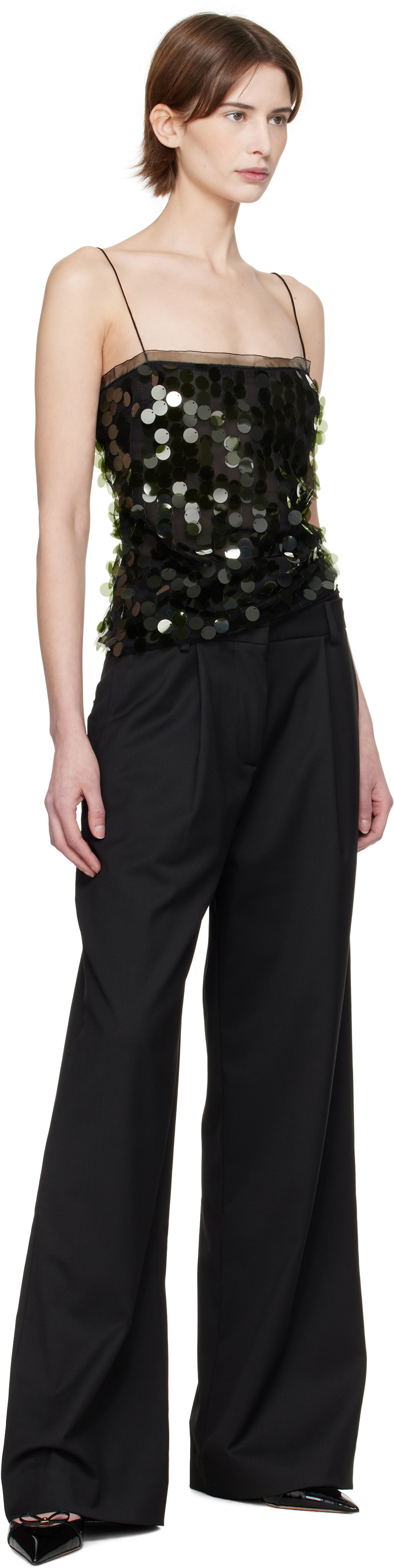 16Arlington Black Ivlia Tailoring Trousers