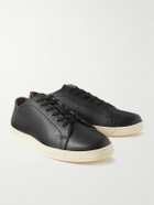 George Cleverley - Full-Grain Leather Sneakers - Black
