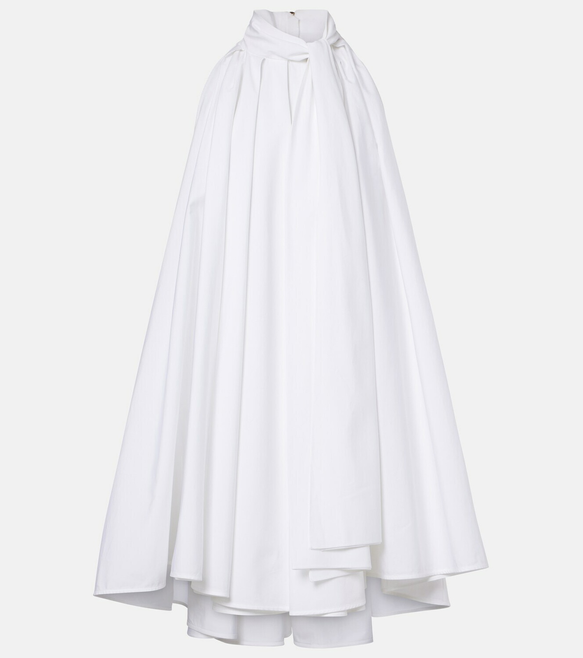 Givenchy Pleated cotton poplin minidress