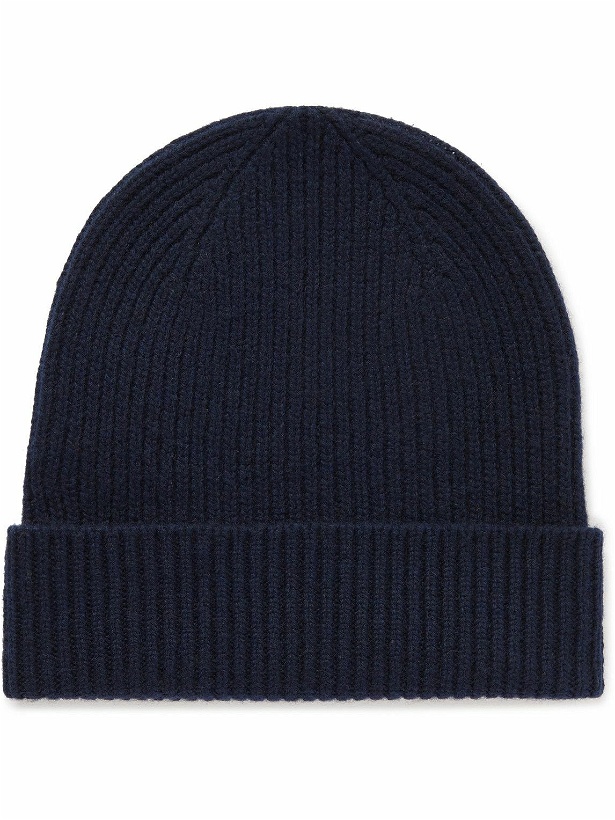 Photo: Anderson & Sheppard - Ribbed Cashmere Beanie