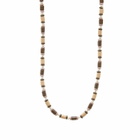 éliou Men's Davie Necklace in Brown Pearl