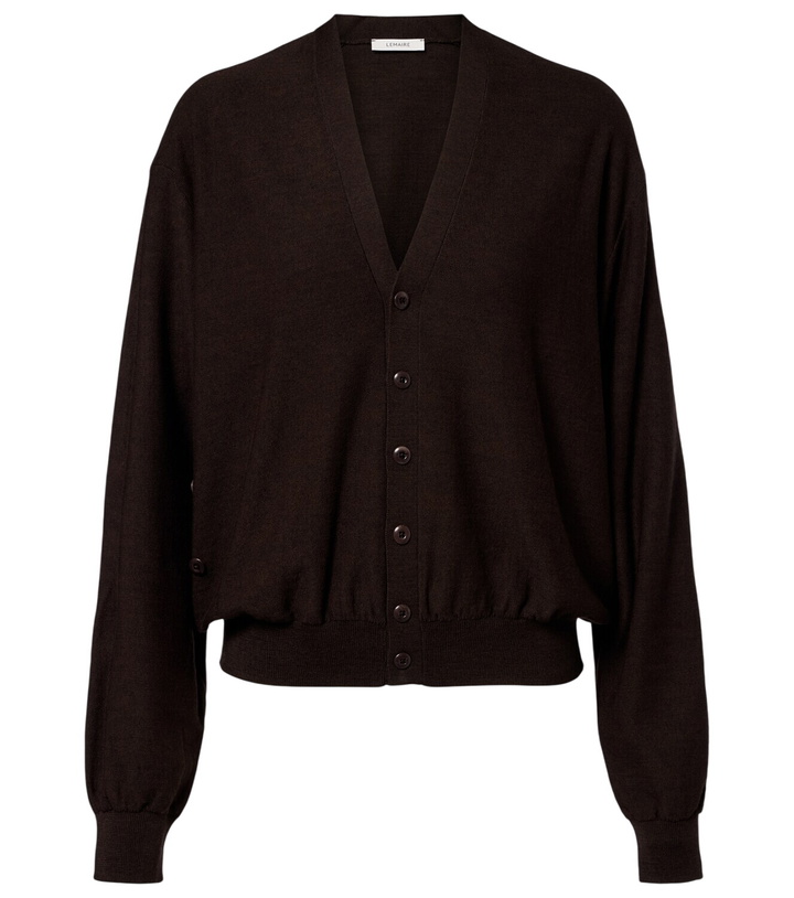 Photo: Lemaire Twisted wool-blend cardigan