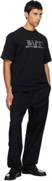 BAPE Black Rhinstone 'BAPE' Logo Relaxed Fit T-shirt