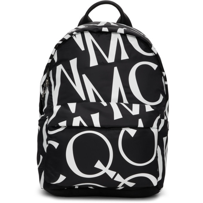 Photo: McQ Alexander McQueen Black Logo Classic Backpack