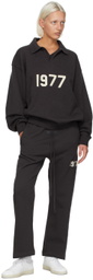 Essentials Black Relaxed '1977' Lounge Pants