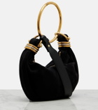 Chloé Bracelet Small suede top-handle bag