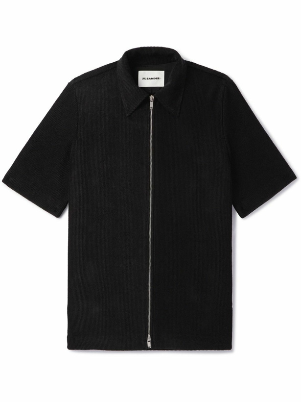 Photo: Jil Sander - Cotton-Blend Corduroy Shirt - Black