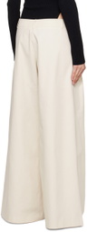 Anna Quan Off-White Joan Trousers