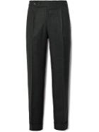 Yuri Yuri - Straight-Leg Wool-Flannel Suit Trousers - Gray