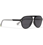 Fendi - Aviator-Style Acetate Sunglasses - Black