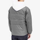 Neighborhood Men's Puff Down Shirt Jacket in Grey