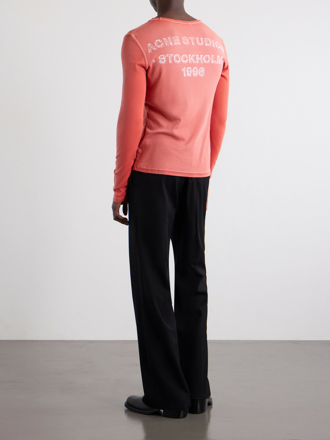 Acne Studios - Einso Ribbed Jersey T-Shirt - Red