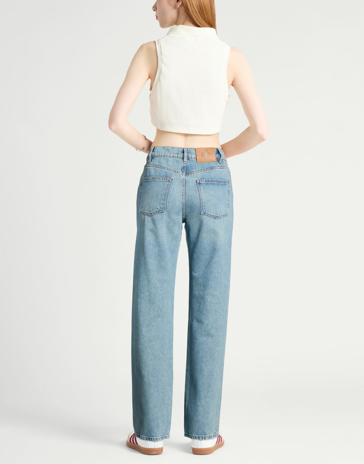 Maje Womens Jeans in Blue