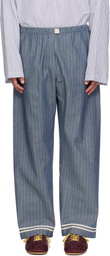 SC103 Navy Banner Trousers