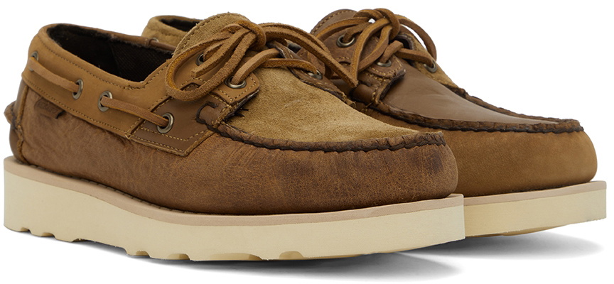 Engineered Garments Brown Sebago Edition Rossisland Oxfords