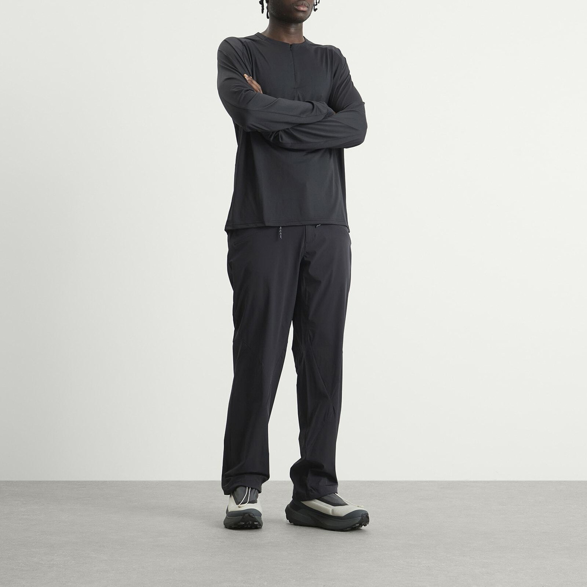 Hiking Patrol Men's x Mammut Light Trousers in Black
