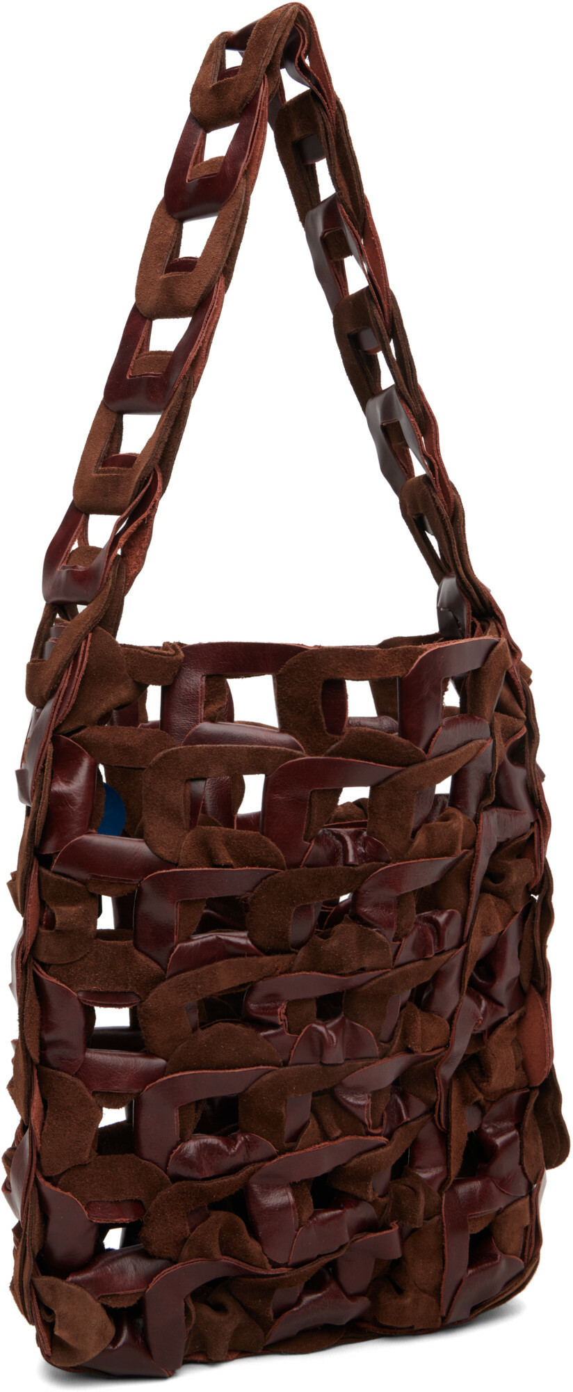 SC103 Brown Medium Links Tote