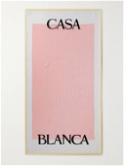 Casablanca - Logo-Jacquard Cotton-Terry Towel