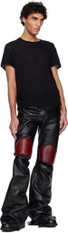 Swampgod Black Leather Xeno Pants