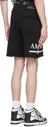 AMIRI Black Cotton Shorts