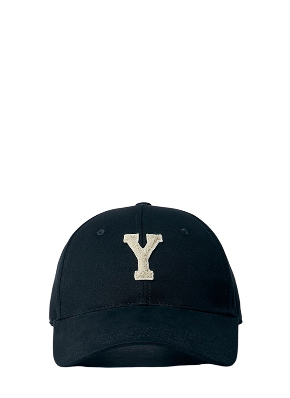 Photo: Saint Laurent Logo Motif Baseball Cap