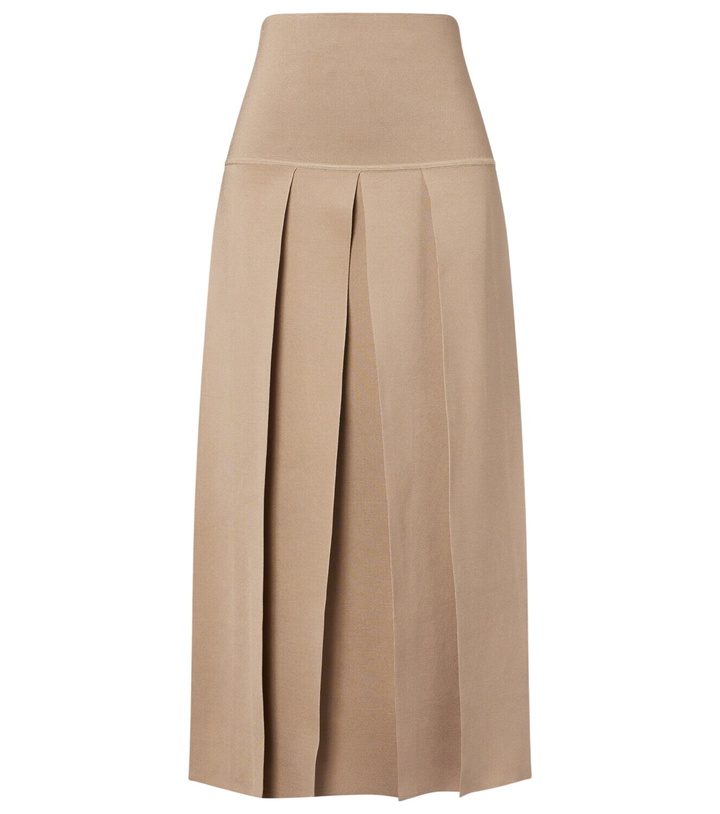 Photo: Alaïa Pleated maxi skirt