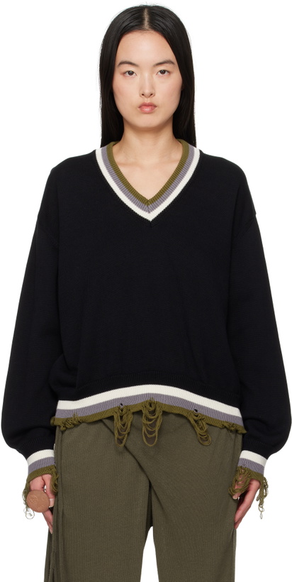 Photo: Ottolinger Black Oversized Sweater