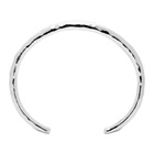 Dear Letterman Silver Rizk Bangle Bracelet