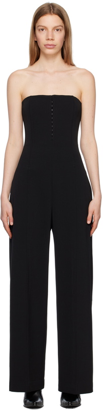 Photo: Acne Studios Black Corset Jumpsuit