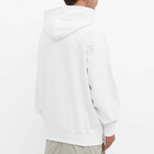 Helmut Lang Men's Repeat Logo Popover Hoody in White