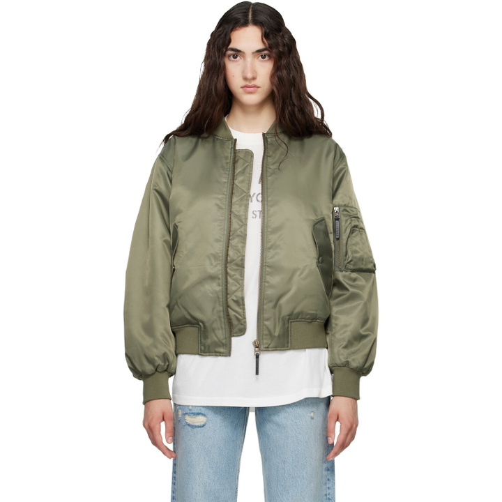 Photo: ANINE BING Khaki Leon Bomber Jacket