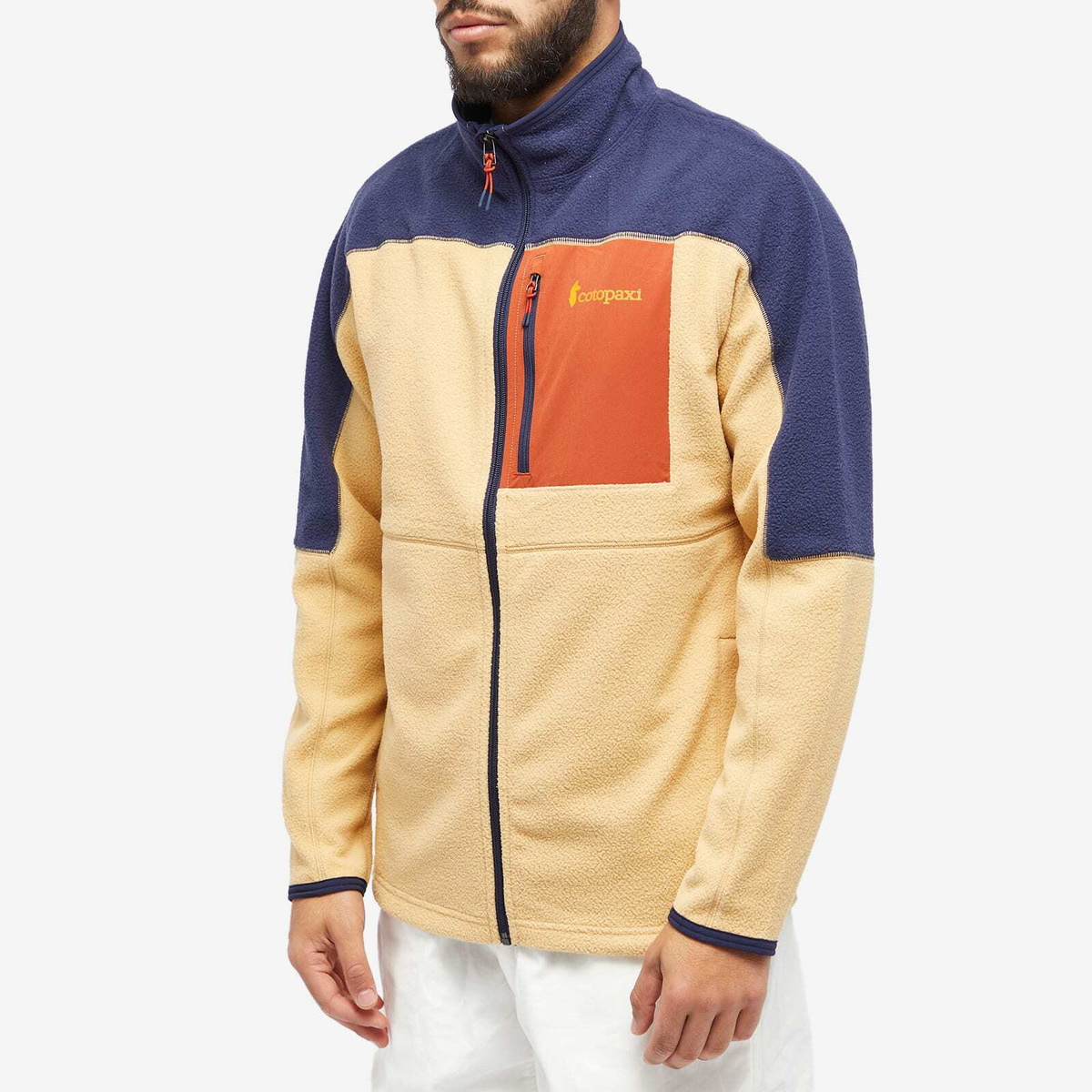 Cotopaxi Men's Abrazo Fleece Full-Zip Jacket in Maritime/Birch