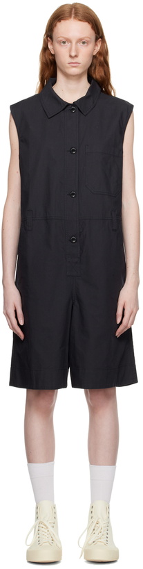 Photo: Margaret Howell Black Summer Jumpsuit