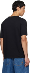Balmain Black Couture Label T-shirt