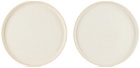 FRAMA Off-White Large Otto Plate Set
