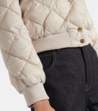 Max Mara The Cube Bsoft reversible bomber jacket