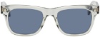 Garrett Leight Grey Troubadour Sunglasses