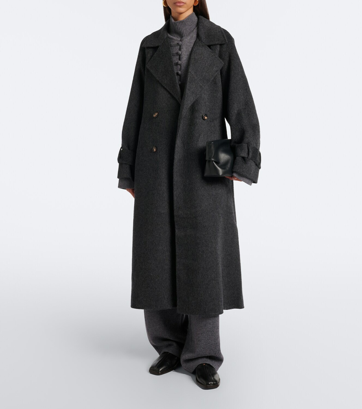 Lisa Yang Doublé wool and alpaca coat