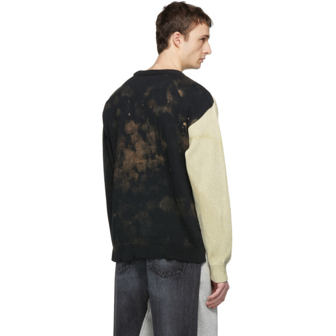 Ottolinger Black Knit Crewneck Sweater Ottolinger