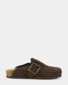Steve Madden Prim Flats in Brown Fabric