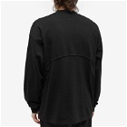 Reebok Men's Piped Long Sleeve T-Shirt in Black