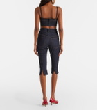 Jacquemus Logo capri jeans